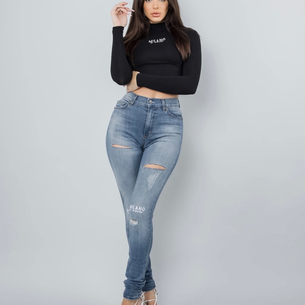 Milano Di Rouge Harlow Denim Jeans